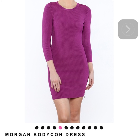 NWT MORGAN Body-con DRESS - Picture 14 of 16